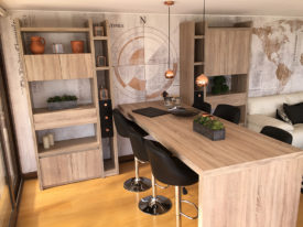 Escritorio y Librero